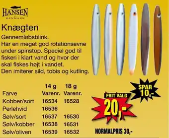 Harald Nyborg Knægten tilbud