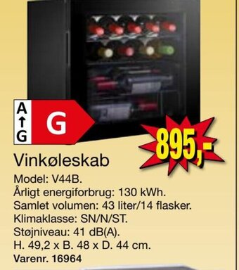 Harald Nyborg Vinkøleskab tilbud