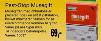 Harald Nyborg Pest-stop musegift tilbud