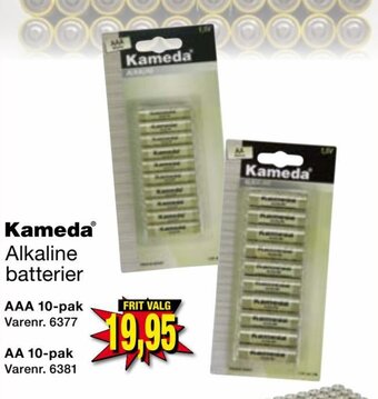 Harald Nyborg Alkaline batterier tilbud