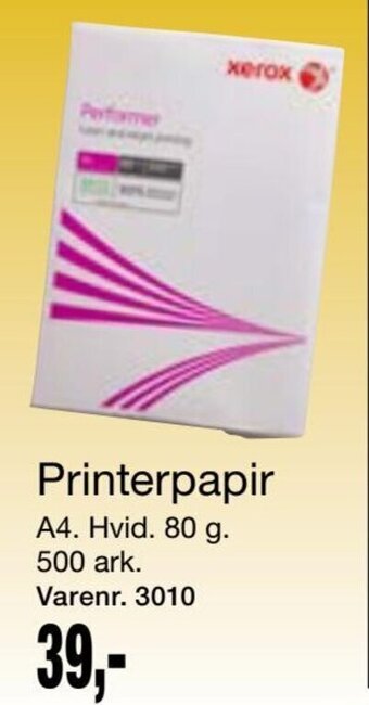 Harald Nyborg Printerpapir tilbud