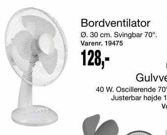 Harald Nyborg Bordventilator tilbud