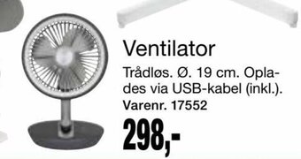 Harald Nyborg Ventilator tilbud
