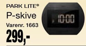 Harald Nyborg P-skive tilbud