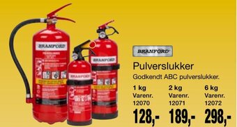 Harald Nyborg Pulverslukker tilbud