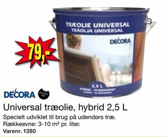 Harald Nyborg Universal træolie, hybrid 2,5 L tilbud