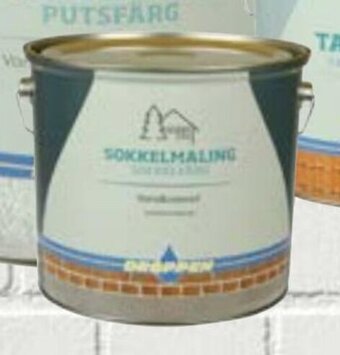 Harald Nyborg Sokkelmaling 4 L tilbud