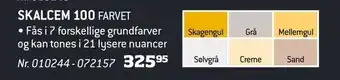 Bygma Skalcem 100 farvet tilbud