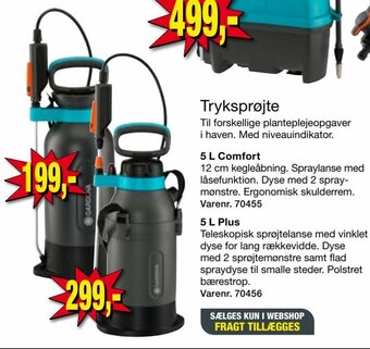 Harald Nyborg Tryksprøjte tilbud