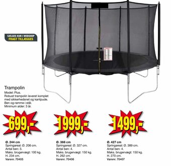Harald Nyborg Trampolin tilbud