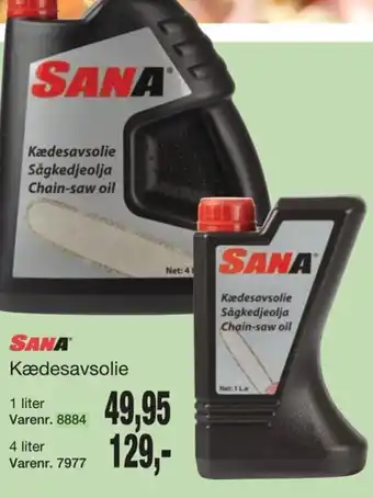 Harald Nyborg Sana Kædesavsolie tilbud