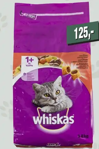 Harald Nyborg Whiskas Tørfoder 3.8 kg tilbud