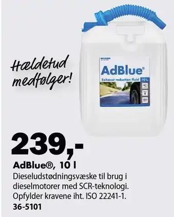 Biltema Adblue 10 ltr. tilbud