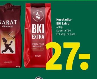 Coop 365 Karat eller bki extra tilbud