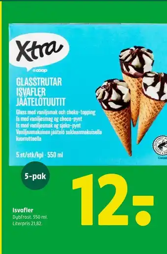Coop 365 Isvafler tilbud