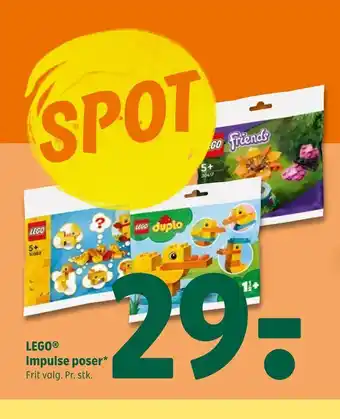 Coop 365 Lego® impulse poser tilbud