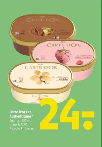 Coop 365 Carte d'or les authentiques tilbud