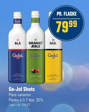 Otto Duborg Ga-jol shots tilbud
