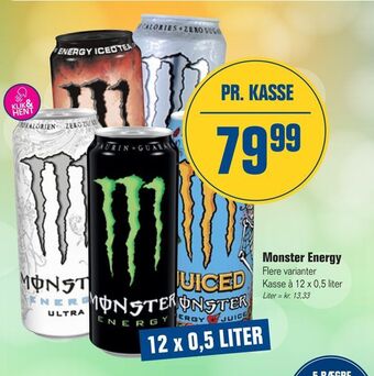 Otto Duborg Monster energy tilbud