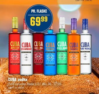 Otto Duborg Cuba vodka tilbud