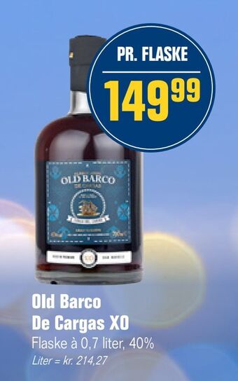 Old barco de cargas xo