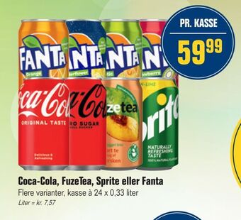 Otto Duborg Coca-cola, fuzetea, sprite eller fanta tilbud