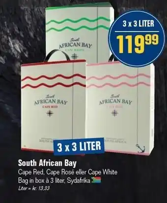 Otto Duborg South african bay - 3 x 3 l tilbud