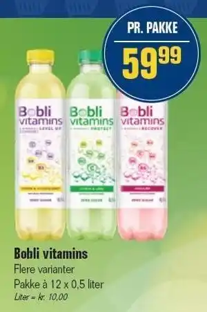 Otto Duborg Bobli vitamins - 12 x 0,5 l tilbud