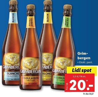 Lidl Grimbergen tilbud