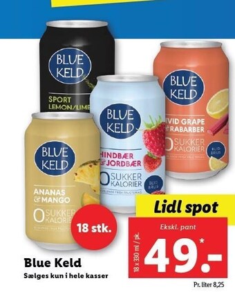 Lidl Blue keld tilbud