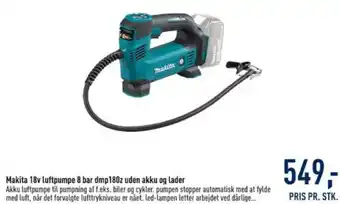 Johannes Fog Makita luftpumpe tilbud