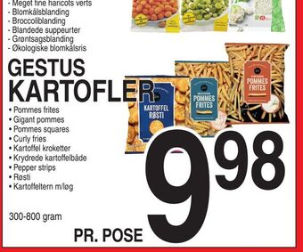 ABC Lavpris Gestus kartofler tilbud