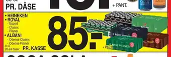 ABC Lavpris Heineken • royal • albani tilbud