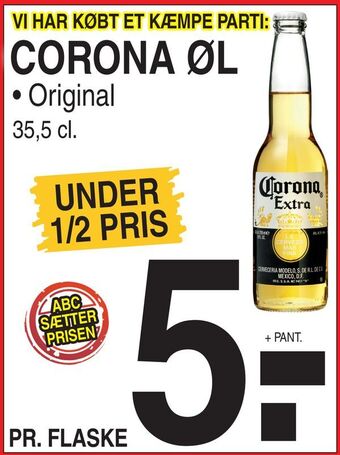 ABC Lavpris Corona øl tilbud