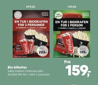 Kvickly Bio billetter tilbud