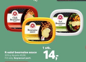 Kvickly K-salat bearnaise sauce tilbud