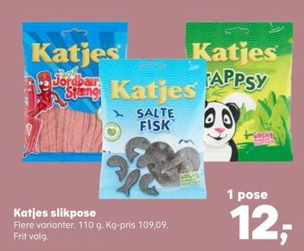 Kvickly Katjes slikpose tilbud