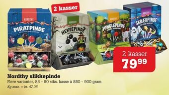 Poetzsch Padborg Nordthy slikkepinde tilbud