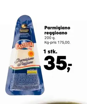 Kvickly Parmigiano reggioano tilbud