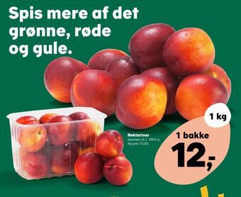 Kvickly Nektariner tilbud