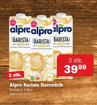 Poetzsch Padborg Alpro barista havredrik tilbud