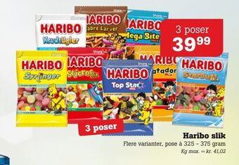 Poetzsch Padborg Haribo slik tilbud