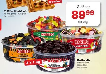 Poetzsch Padborg Haribo slik tilbud