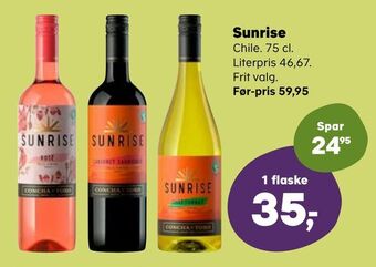 SuperBrugsen Sunrise tilbud