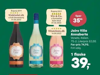 SuperBrugsen Jairo villa annaberta tilbud