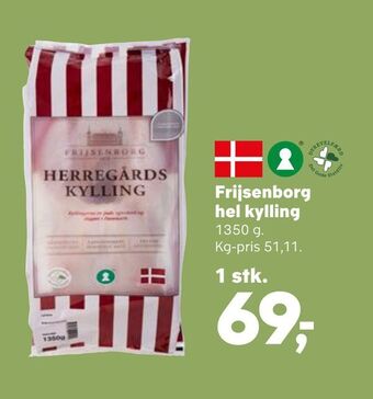 SuperBrugsen Frijsenborg hel kylling tilbud