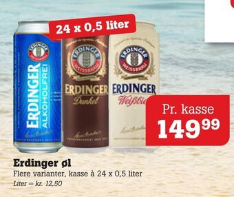 Poetzsch Padborg Erdinger øl tilbud
