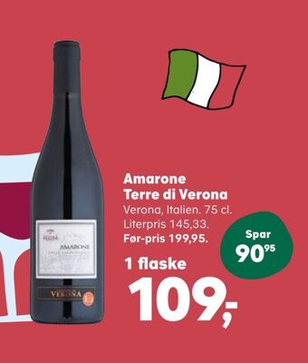 SuperBrugsen Amarone terre di verona tilbud