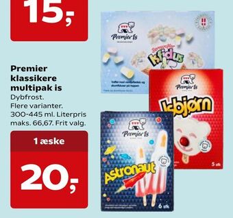 SuperBrugsen Premier klassikere multipak is tilbud