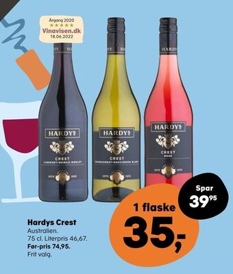 SuperBrugsen Hardys crest tilbud